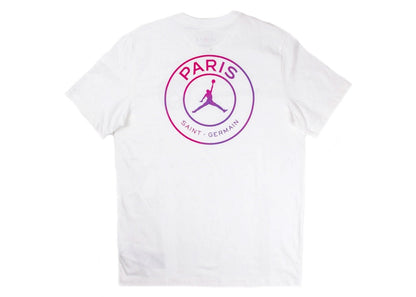 Jordan Paris Saint-Germain Graphic Logo T-shirt White