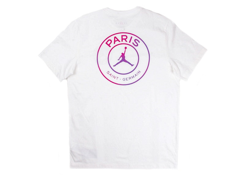 Jordan Paris Saint-Germain Graphic Logo T-shirt White