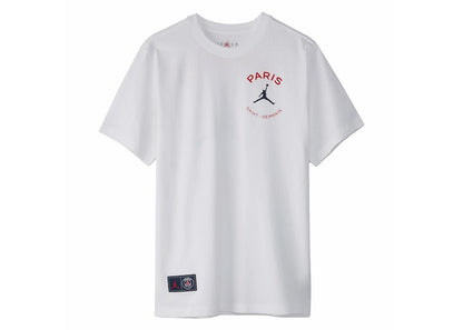 Jordan Paris Saint-Germain Logo T-Shirt White