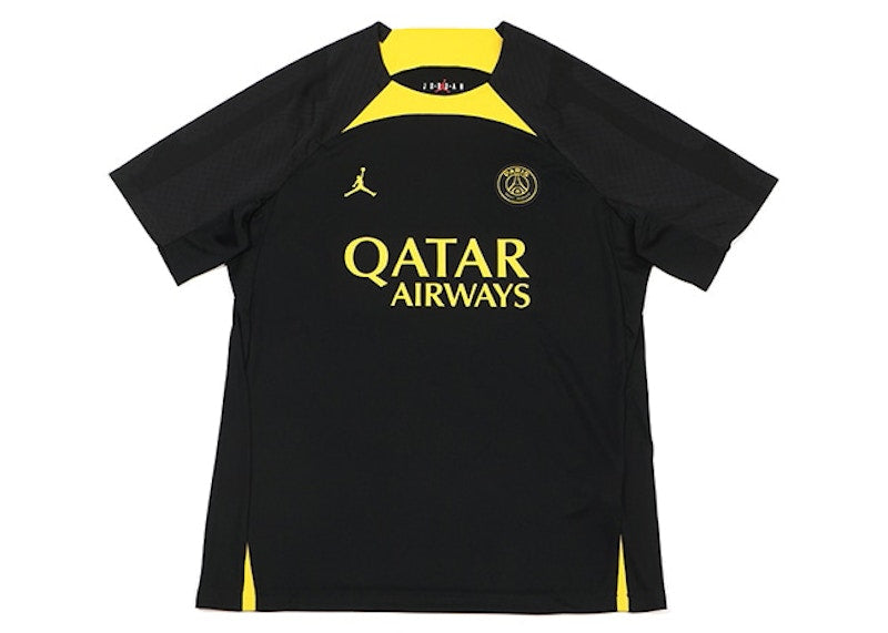 Jordan Paris Saint-Germain Strike Jersey Black/Tour Yellow