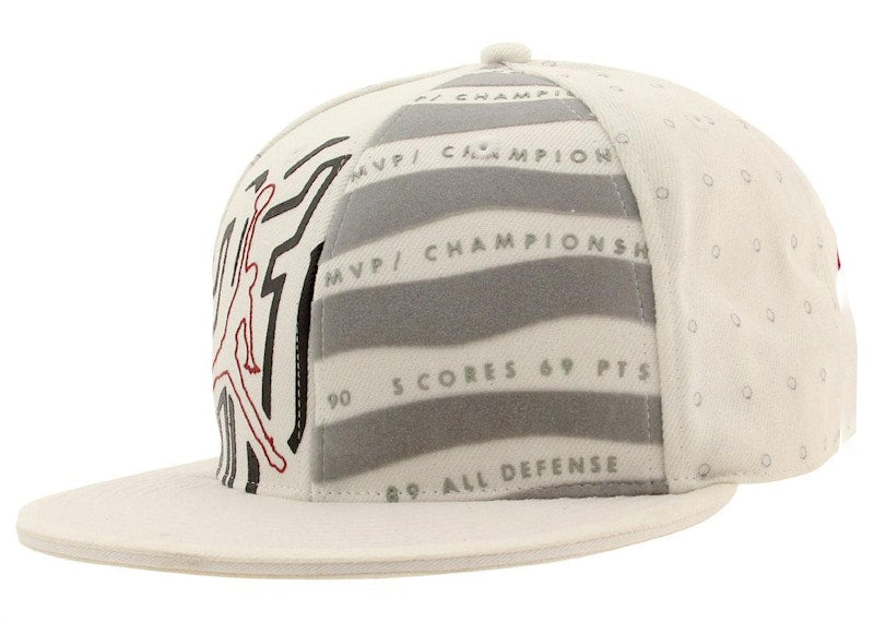 Jordan Retro 10 Fitted Cap White