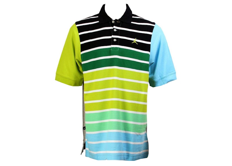 Jordan Signature Logo Polo Shirt Black/Green