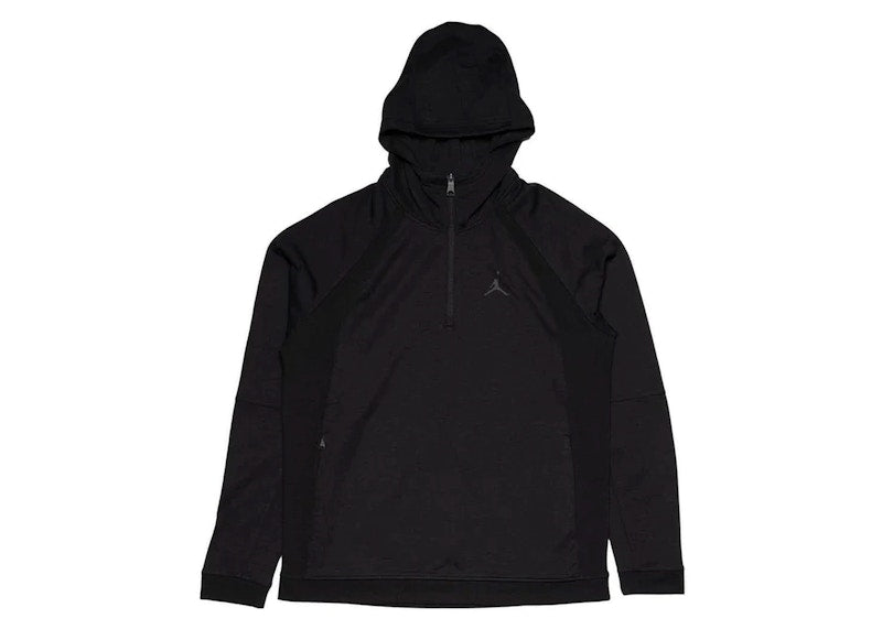 Jordan Sport 1/2-Zip Dri-Fit Hoodie Black
