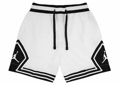 Jordan Sport Diamond Dri-Fit Shorts White