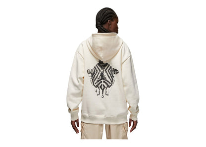 Jordan Womens Bephies Beauty Supply Pullover Hoodie Pale Ivory
