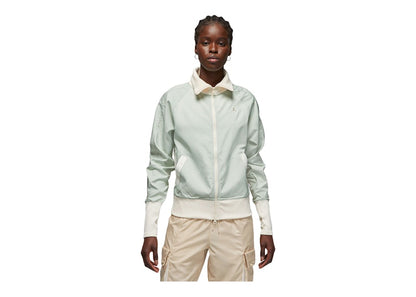 Jordan Womens Bephies Beauty Supply Track Jacket Dusty Sage/Pale Ivory