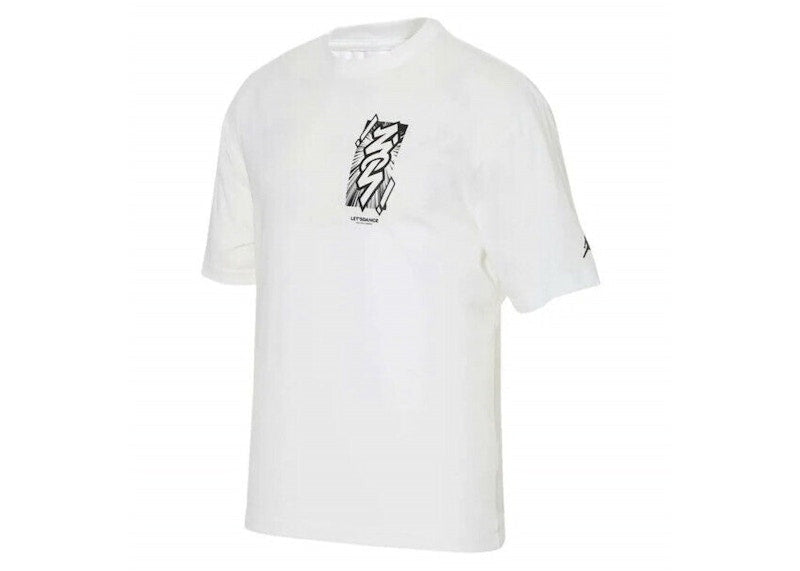 Jordan Zion Dri-Fit Short-Sleeve T-shirt White