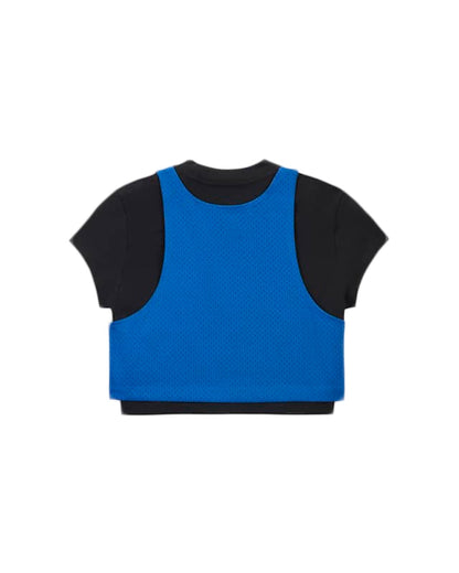 Jordan x Aleali May Layered Top Black/Blue