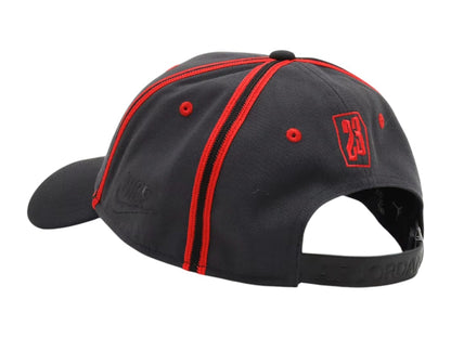 Jordan x Awake NY Club Cap Dark Smoke Grey/University Red