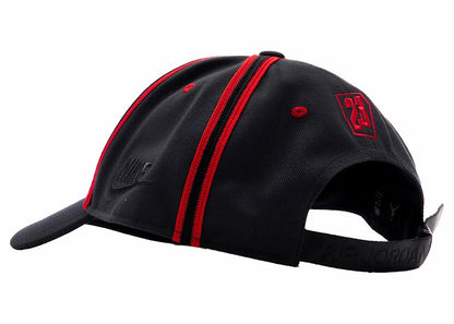 Jordan x Awake NY Hat Dark Smoke Grey/University Red