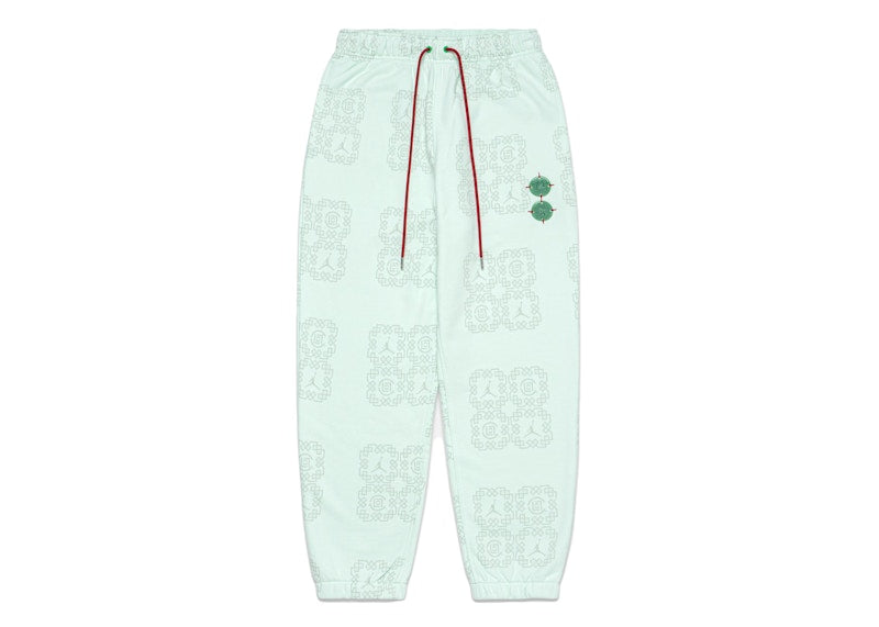Jordan x Clot Jade Fleece Sweatpants Barely Green