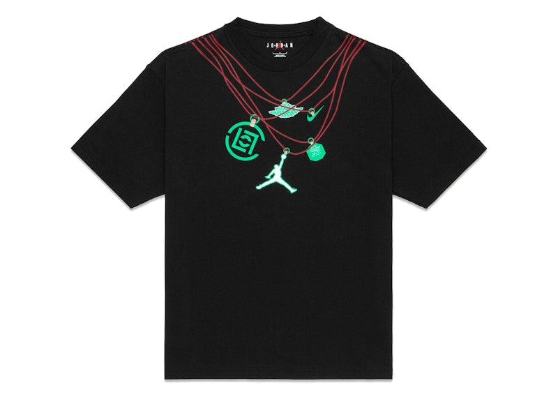 Jordan x Clot Jade T-Shirt Black