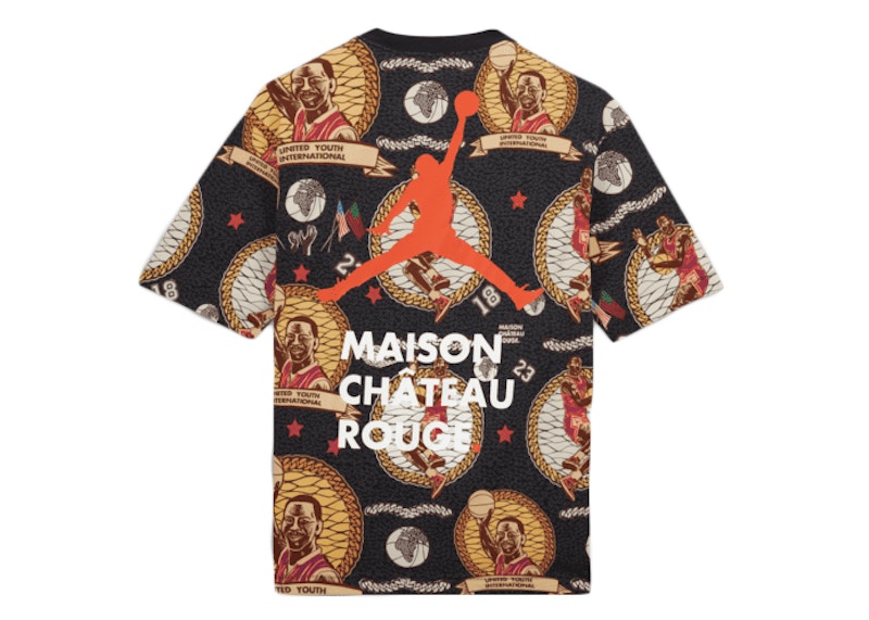 Jordan x Maison Chateau Rouge T-Shirt (Asia Sizing) Black