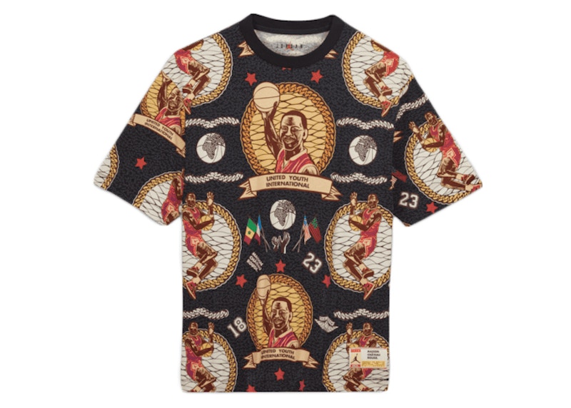 Jordan x Maison Chateau Rouge T-Shirt (Asia Sizing) Black