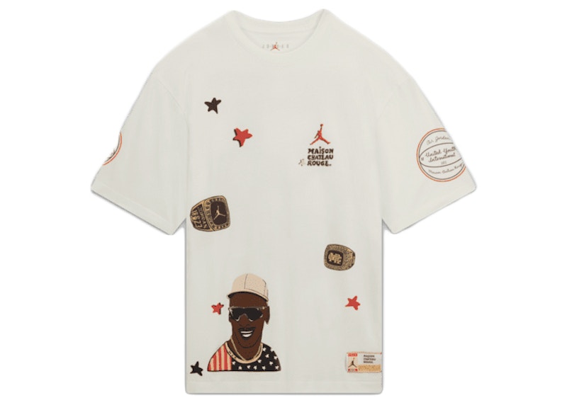 Jordan x Maison Chateau Rouge T-Shirt (Asia Sizing) White