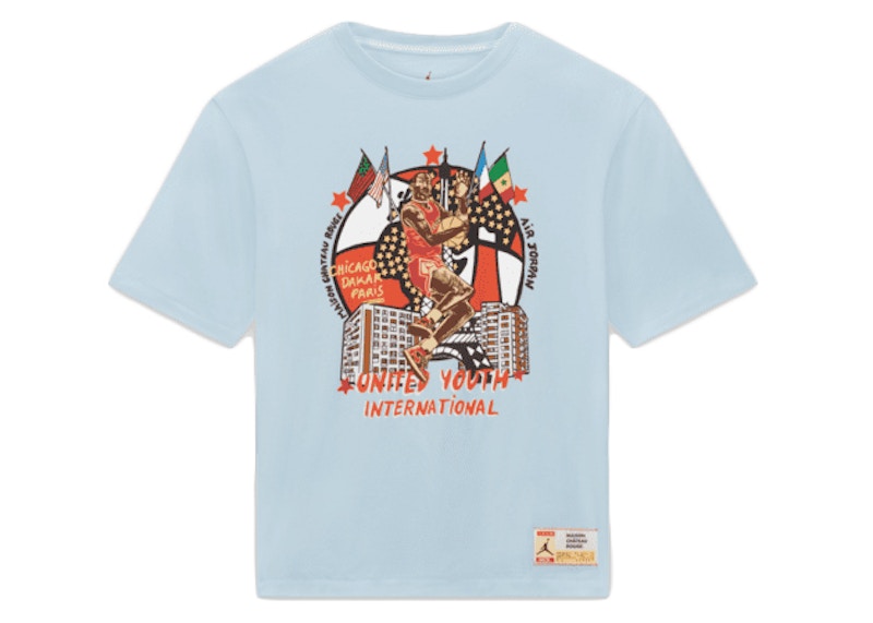 Jordan x Maison Chateau Rouge T-Shirt Blue