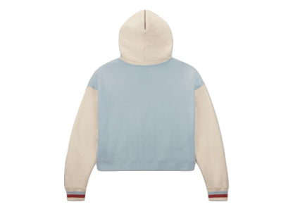 Jordan x Maison Chateau Rouge Women's Fleece Top Hoodie (Asia Sizing) Blue