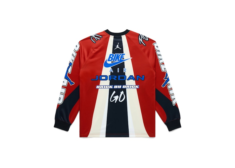 Jordan x Nigel Sylvester BMX Jersey Cinnabar