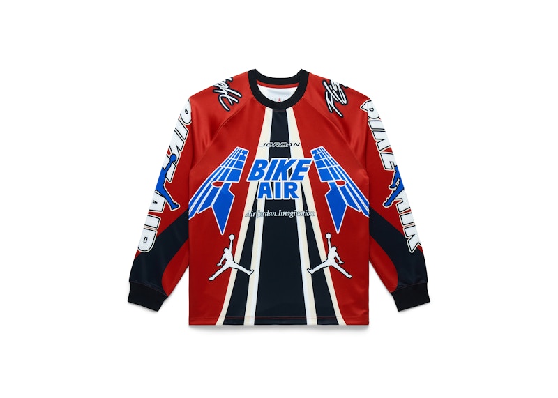 Jordan x Nigel Sylvester BMX Jersey Cinnabar