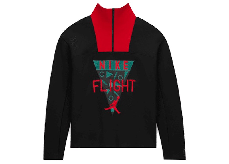 Jordan x Nina Chanel Abney Funnel Neck Top Black
