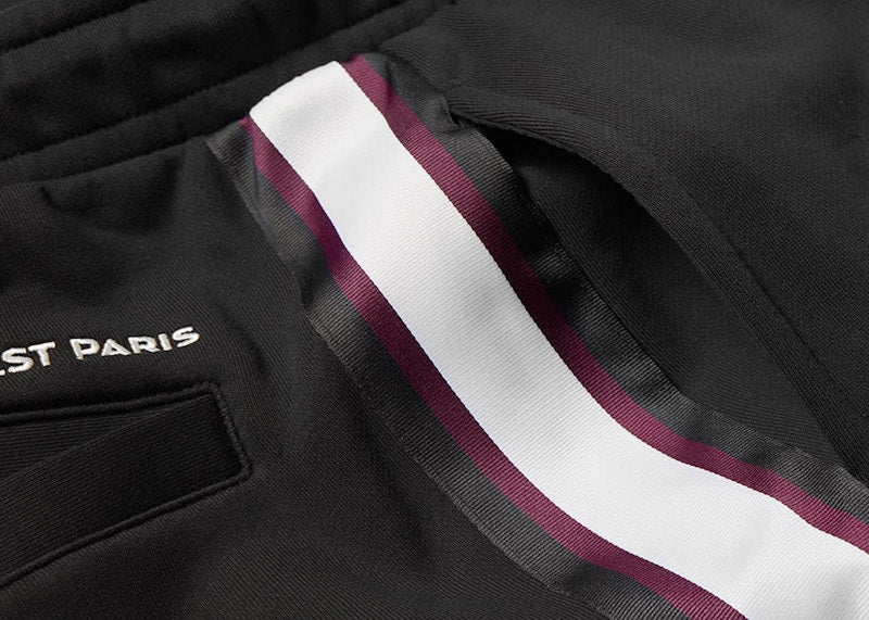 Jordan x PSG Paris Saint Germain Fleece Pants Black/Purple/Gold