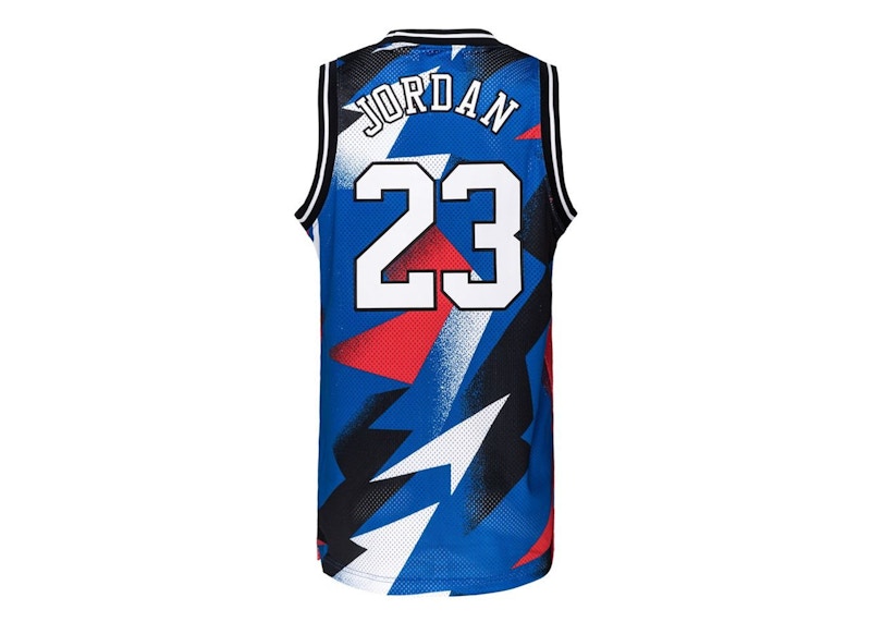 Jordan x PSG Paris Saint Germain Mesh Jersey Hyper Cobalt
