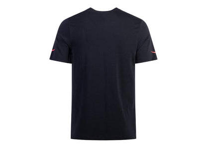 Jordan x PSG Paris Saint Germain Travel Tee Black/Dark Grey/Red