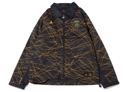 Jordan x Paris Saint-Germain Anthem Jacket (Asia Sizing) Black/Tour Yellow
