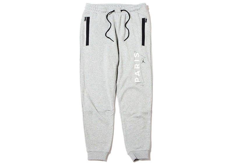 Jordan x Paris Saint-Germain Fleece Pants (Asia Sizing) Dark Grey Heather