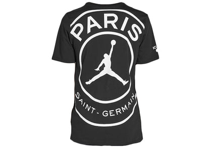 Jordan x Paris Saint-Germain Logo T-shirt Black/White