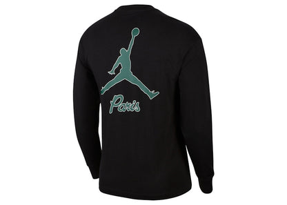 Jordan x Paris Saint-Germain Long-Sleeve T-Shirt Black
