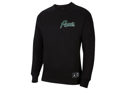 Jordan x Paris Saint-Germain Long-Sleeve T-Shirt Black