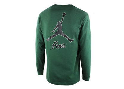 Jordan x Paris Saint-Germain Long-Sleeve T-Shirt Noble Green