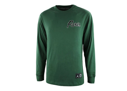 Jordan x Paris Saint-Germain Long-Sleeve T-Shirt Noble Green
