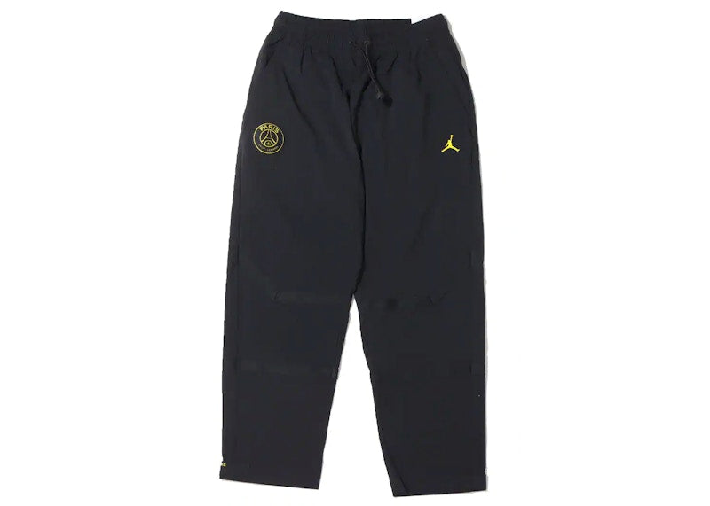 Jordan x Paris Saint-Germain Woven Pants (Asia Sizing) Black/Tour Yellow