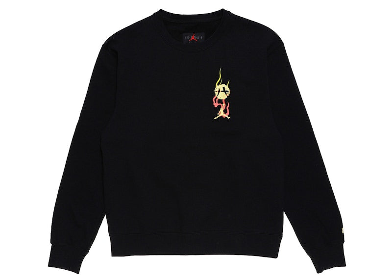 Jordan x Rui Hachimura NTR Crew Sweatshirt (Asia Sizing) Black