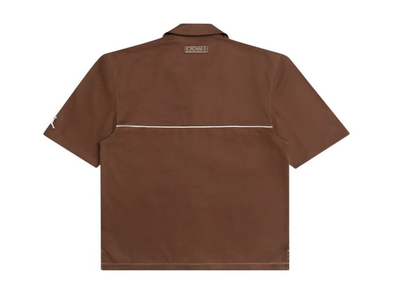 Jordan x SoleFly Barista Shirt (Asia Sizing) Cacao Wow/Fossil