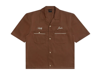 Jordan x SoleFly Barista Shirt Cacao Wow/Fossil