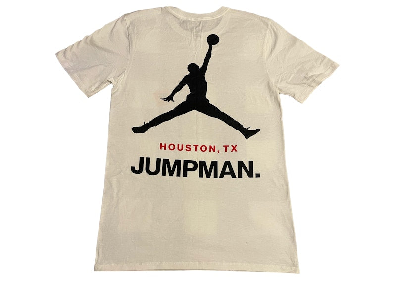 Jordan x Travis Scott Cactus Jack Houston Promo T-shirt White