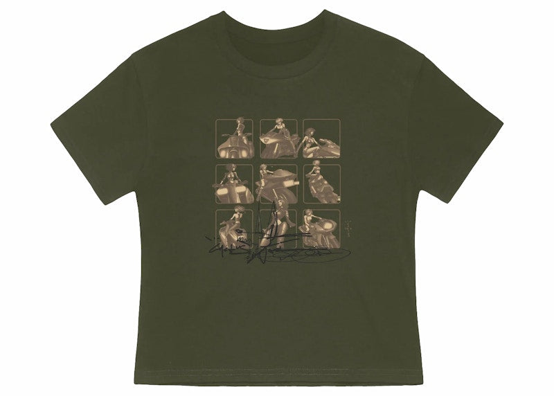 Jordan x Travis Scott Cactus Jack The Rider Babydoll Tee Green