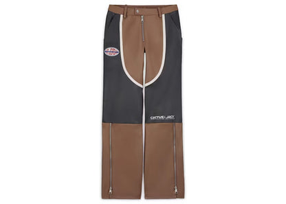 Jordan x Travis Scott Cactus Jack Women's Leather Pants (Asia Sizing) Archaeo Brown