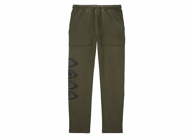 Jordan x Travis Scott Fleece Pants Army Green