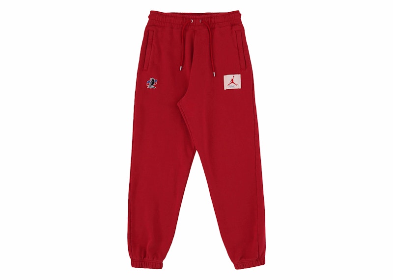 Jordan x Two 18 Fleece Sweatpants Red