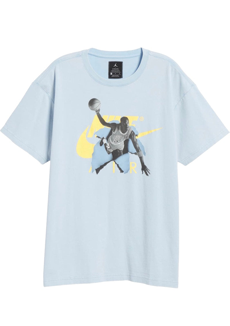 Jordan x Union 2.0 Tee Psychic Blue