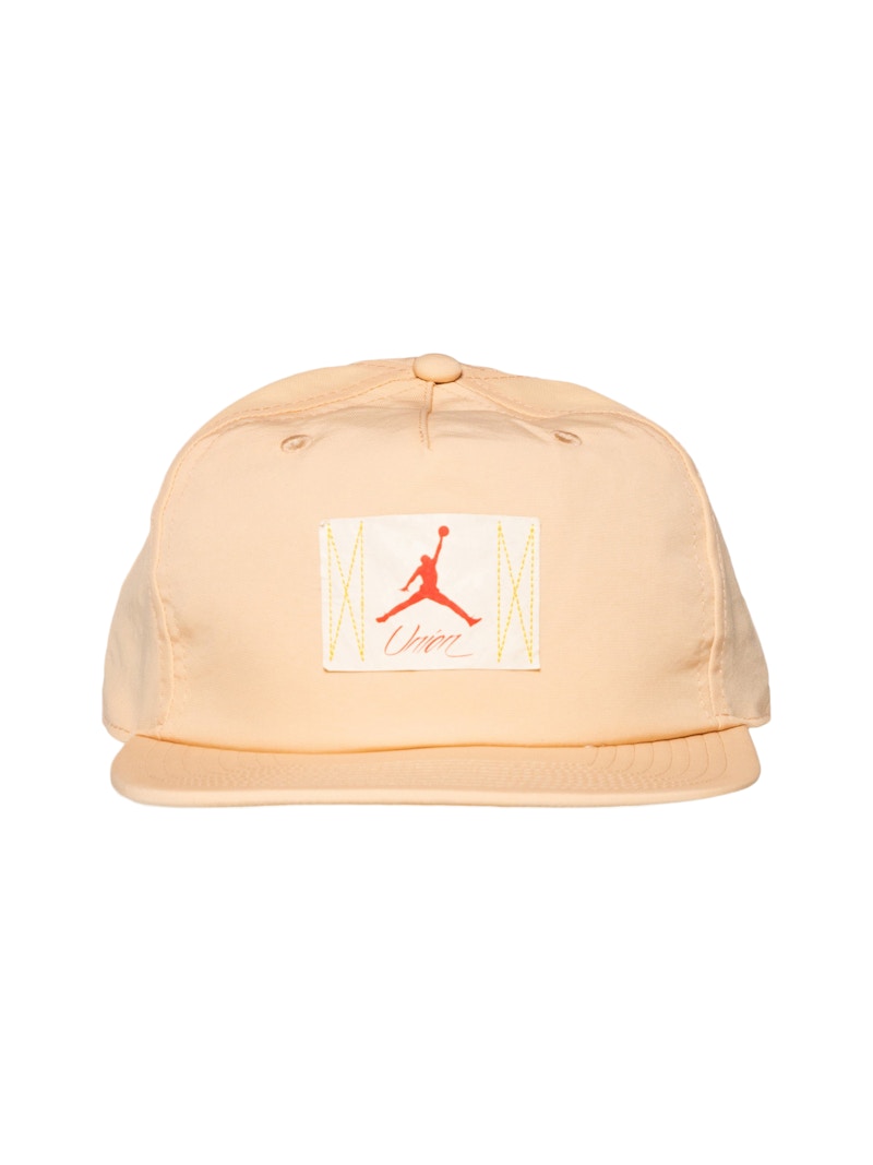 Jordan x Union Cap Photon Dust/Habanero Red