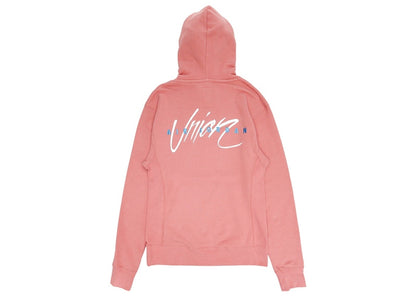Jordan x Union Flying High Hooded Sweatshirt Rust Pink