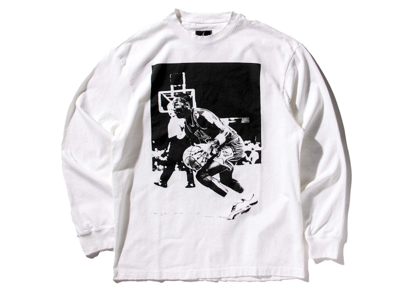 Jordan x Union M J L/S T-Shirt (Asia Sizing) White