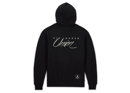 Jordan x Union MJ Fleece Hoodie (Asia Sizing) Black/Coconut Milk