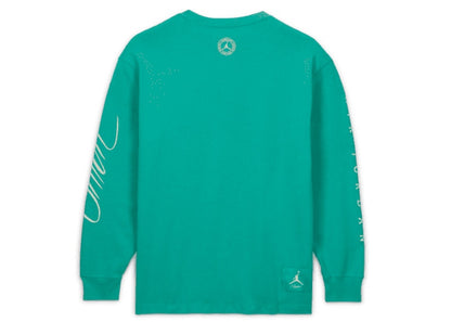 Jordan x Union MJ L/S Tee (Asia Sizing) Kinetic Green/White