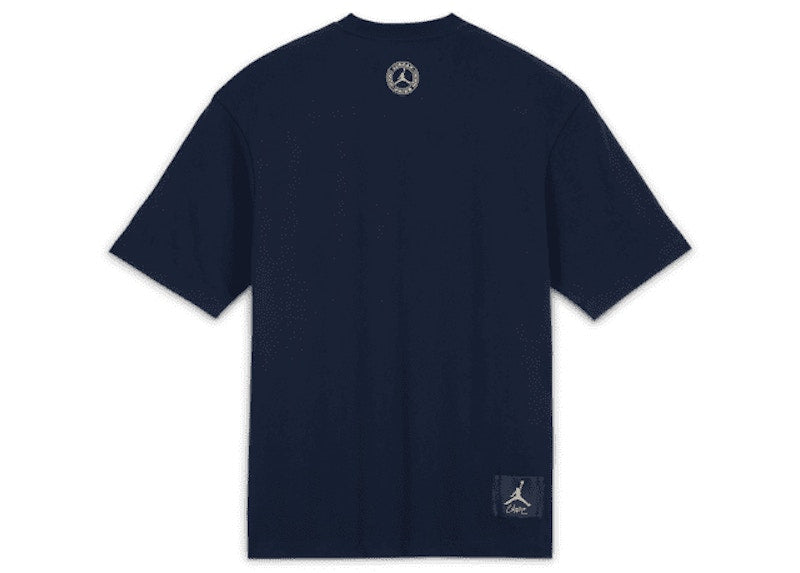 Jordan x Union MJ S/S Tee (Asia Sizing) College Navy/Coconut Milk